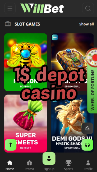 1$ Depot Casino - $1 Minimum Deposit Casino-4x4casino.ydblkf.net